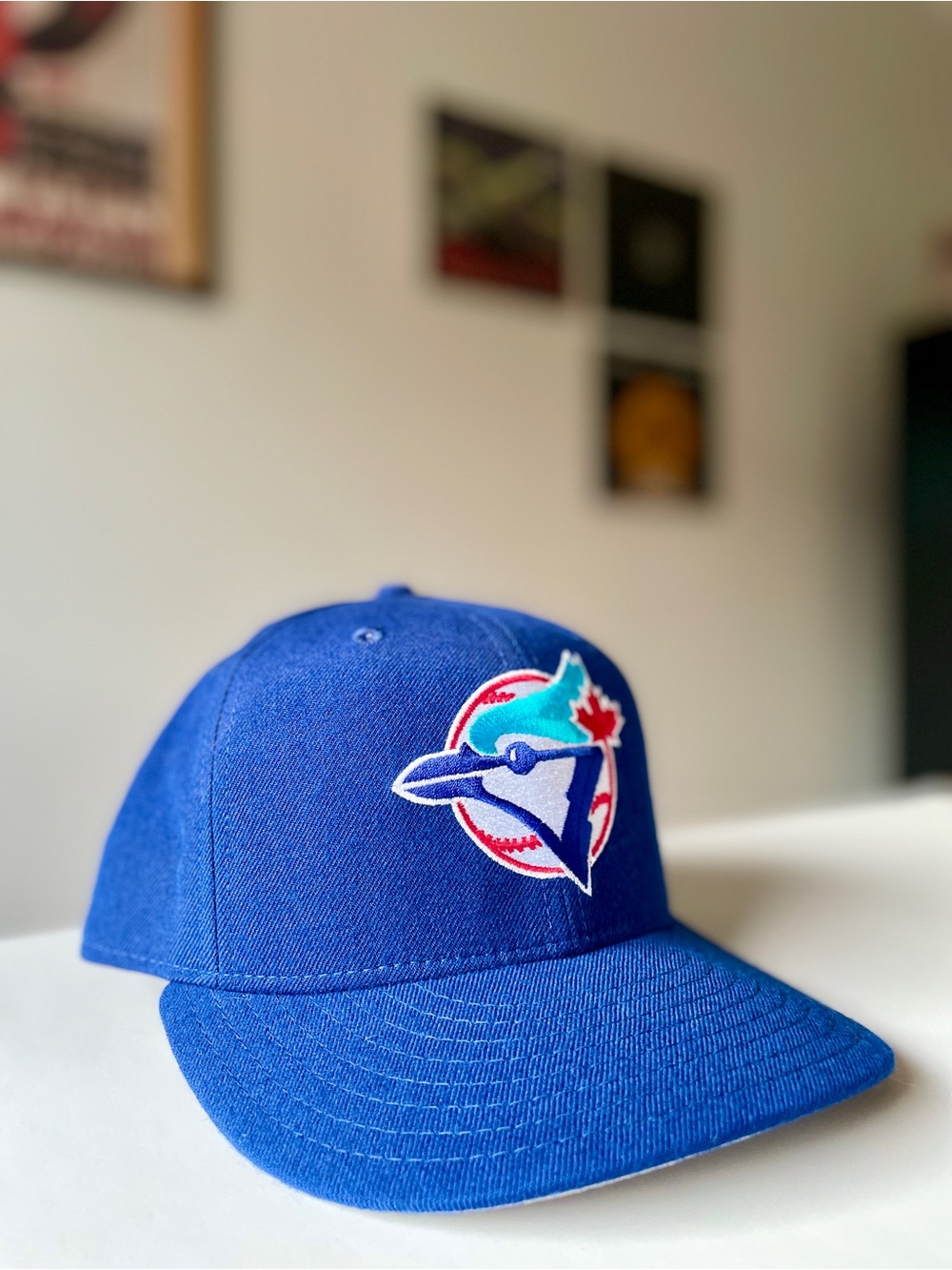 100% Wool Vintage 1993-1994 Toronto Blue Jays 59FIFTY Fitted Cap